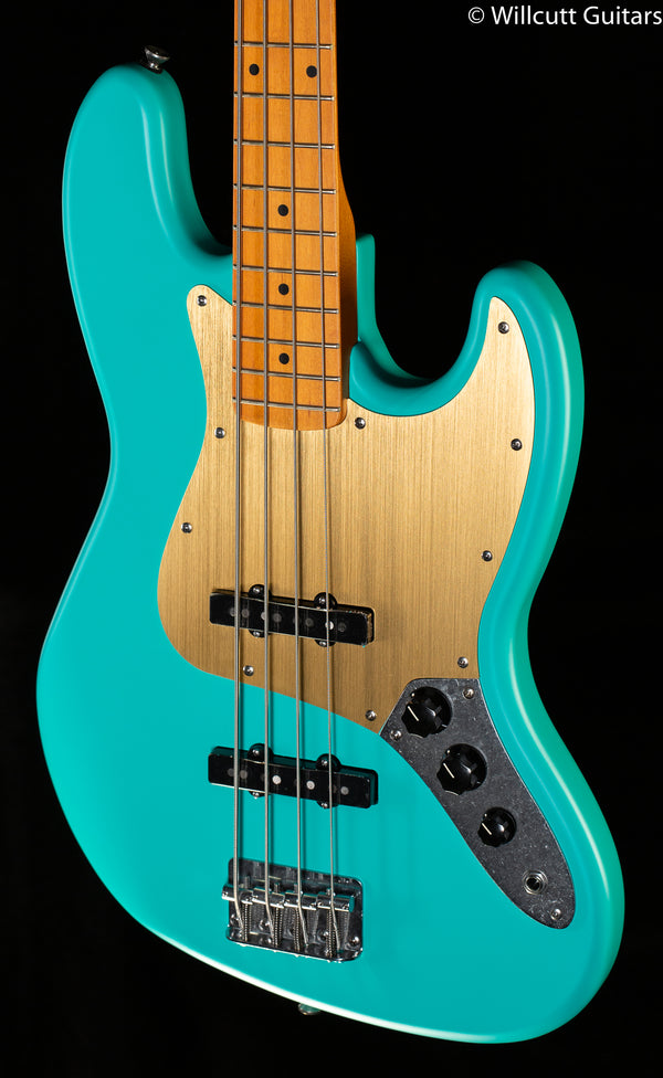 Squier by fender Jazz Bass グリーン系 現状品 Squier by fender Jazz Bass グリーン系 現状品