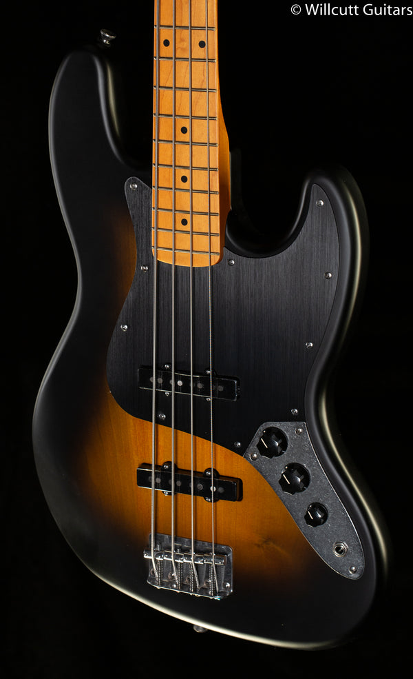 Squier 40th Anniversary Jazz Bass Vintage Edition Satin Wide 2-Color  Sunburst (114)