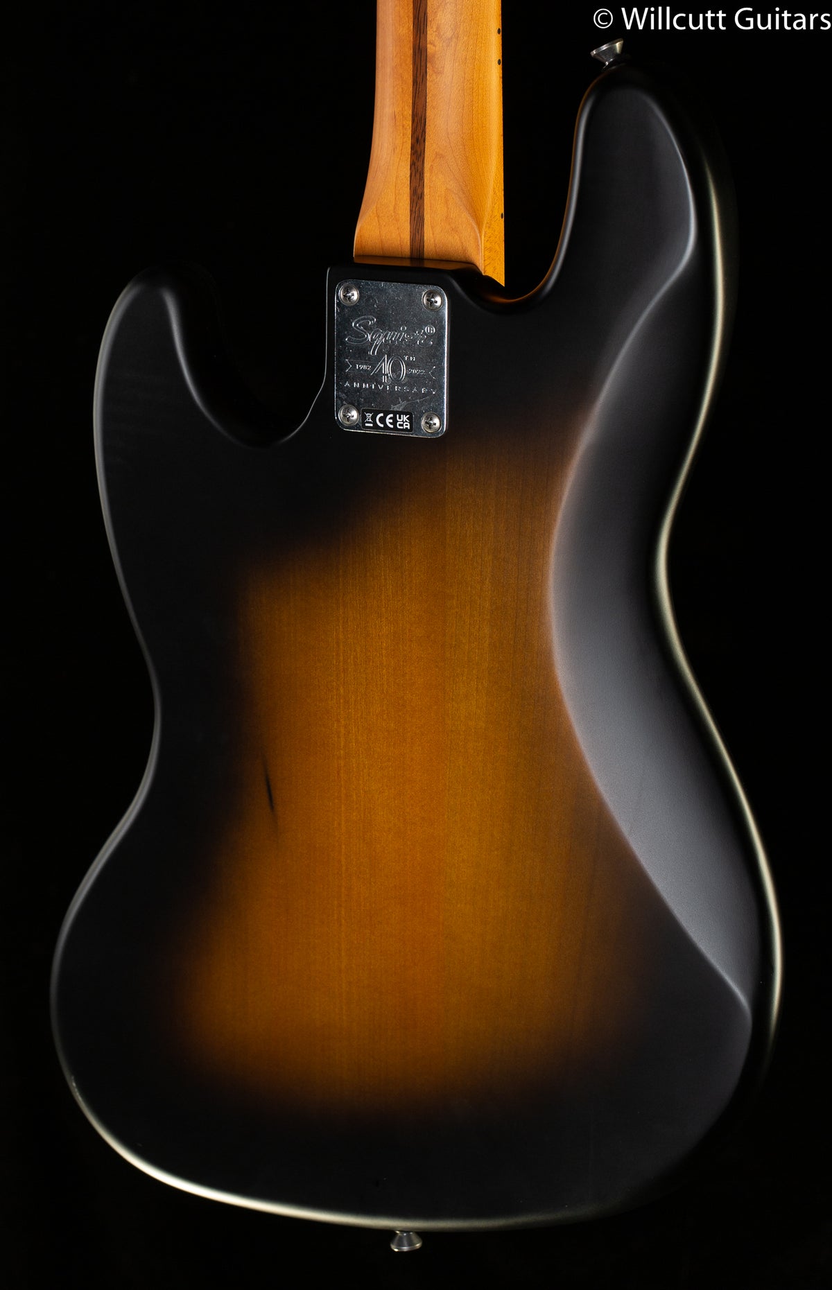 Squier 40th Anniversary Jazz Bass Vintage Edition Satin Wide 2-Color Sunburst (114)