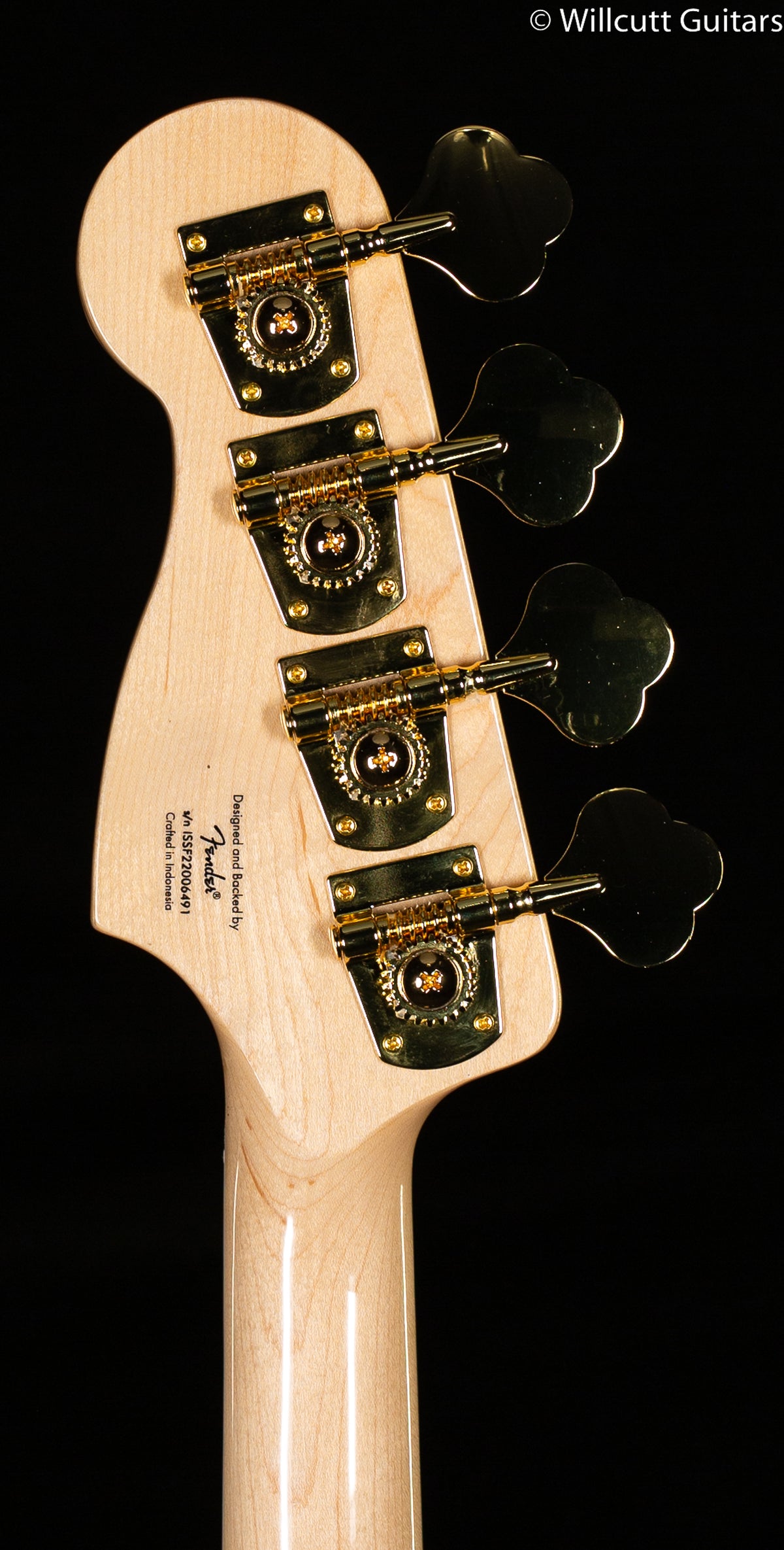 Squier 40th Anniversary Precision Bass Gold Edition Lake Placid Blue (491)