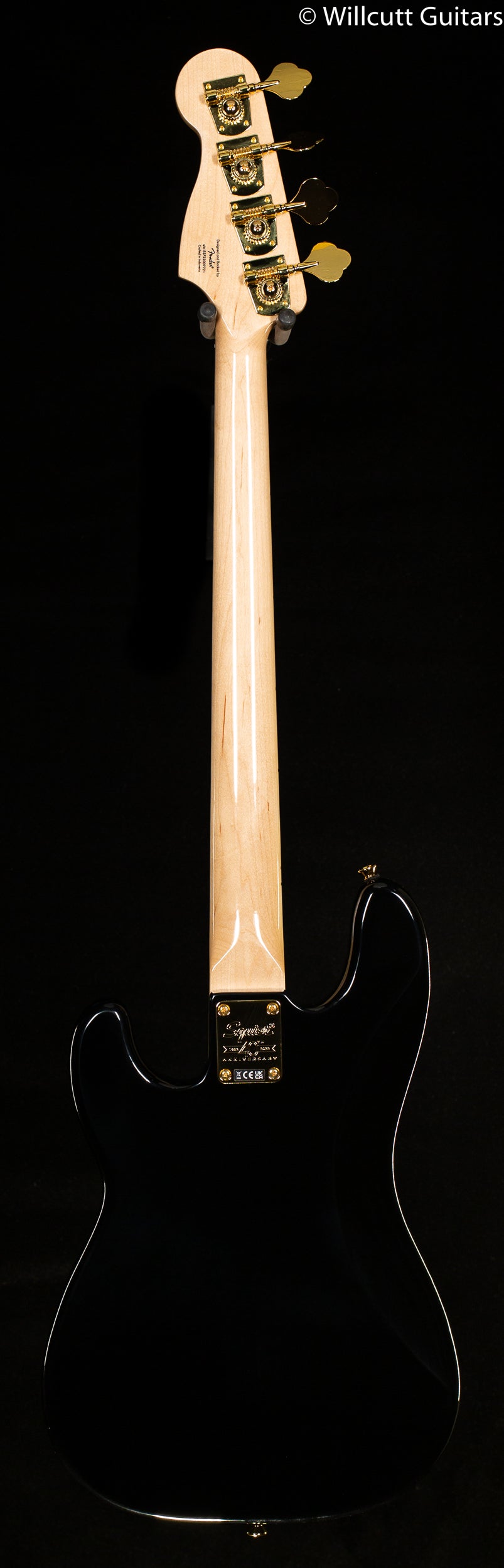 Squier 40th Anniversary Precision Bass Gold Edition Black (721)