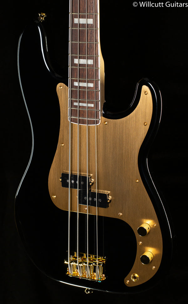 Squier 40th Anniversary Precision Bass Gold Edition Black (721