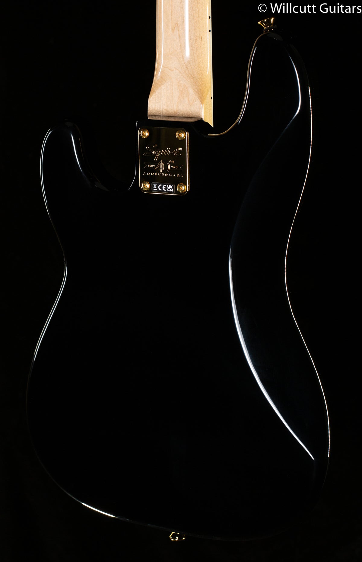 Squier 40th Anniversary Precision Bass Gold Edition Black (721)