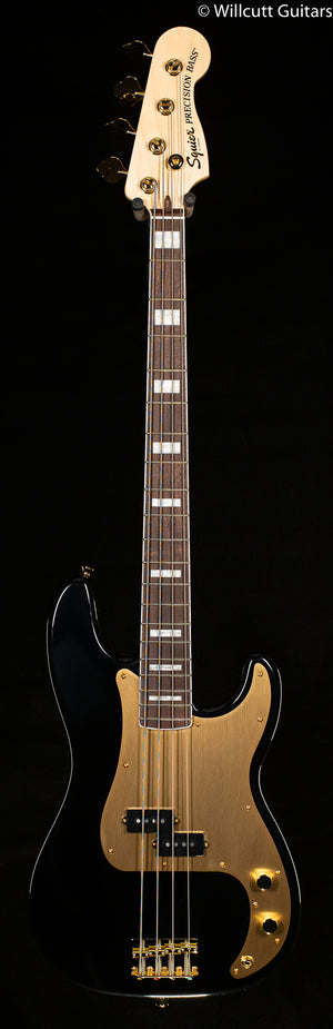 Squier 40th Anniversary Precision Bass Gold Edition Black (735)