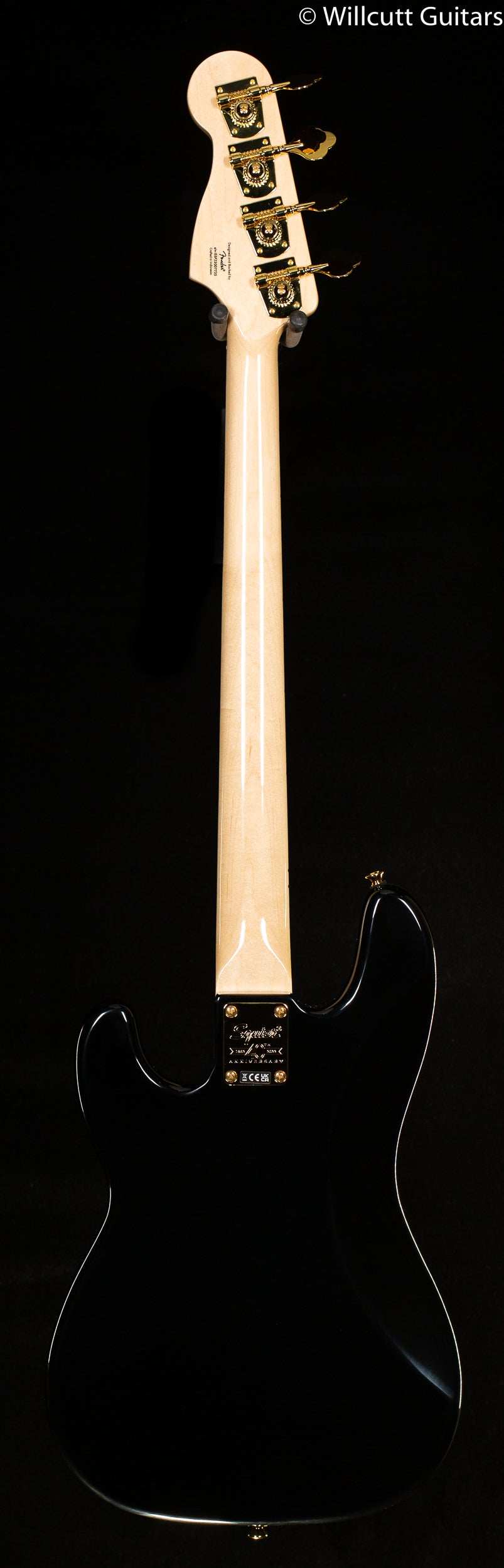 Squier 40th Anniversary Precision Bass Gold Edition Black (735