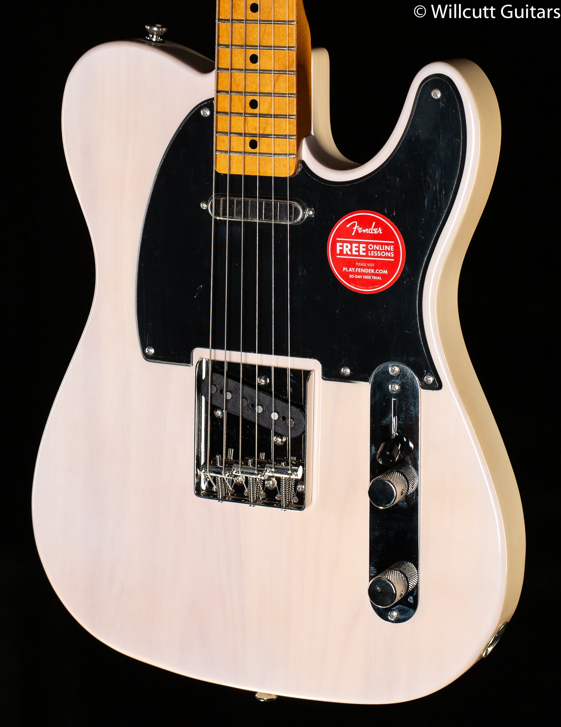 Squier Telecaster ホワイト Classic Vibe 50s Squier Classic Vibe '50s Telecaster White Blonde - K&S Music