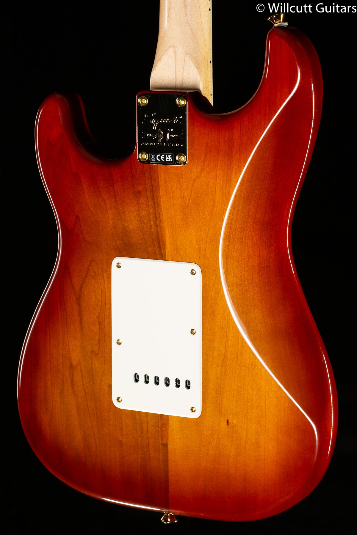 Squier 40th Anniversary Stratocaster, Gold Edition, Laurel Fingerboard (142)