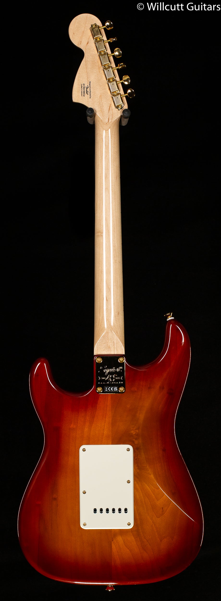 Squier 40th Anniversary Stratocaster, Gold Edition, Laurel Fingerboard (161)