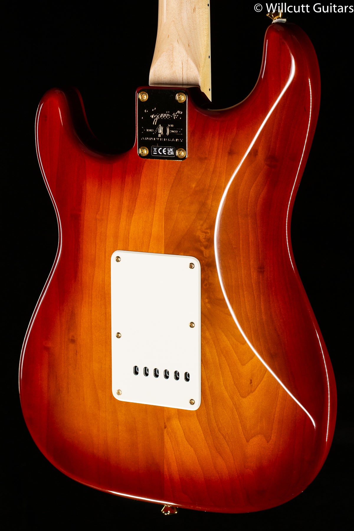 Squier 40th Anniversary Stratocaster, Gold Edition, Laurel Fingerboard (161)