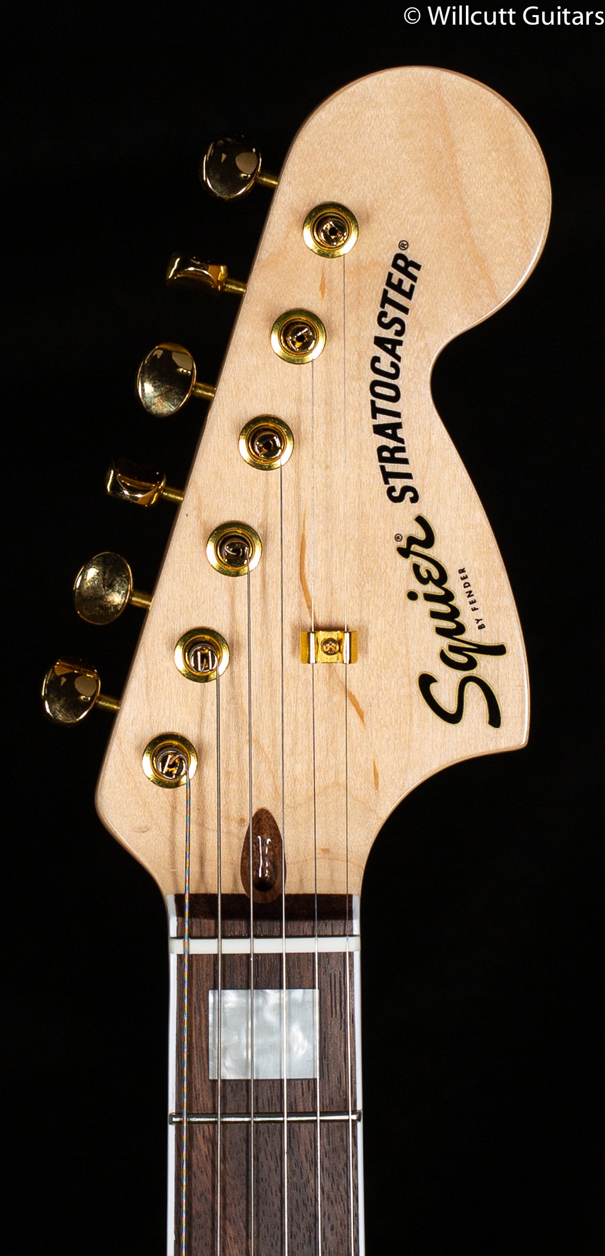 Squier 40th Anniversary Stratocaster, Gold Edition, Laurel Fingerboard (161)