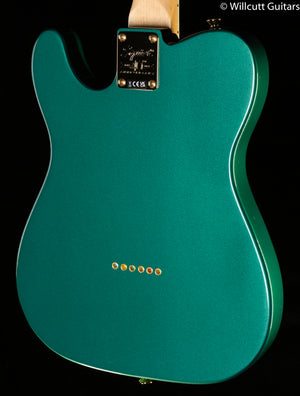 Squier 40th Anniversary Telecaster®, Gold Edition, Laurel Fingerboard, Gold Anodized Pickguard, Sherwood Green Metallic