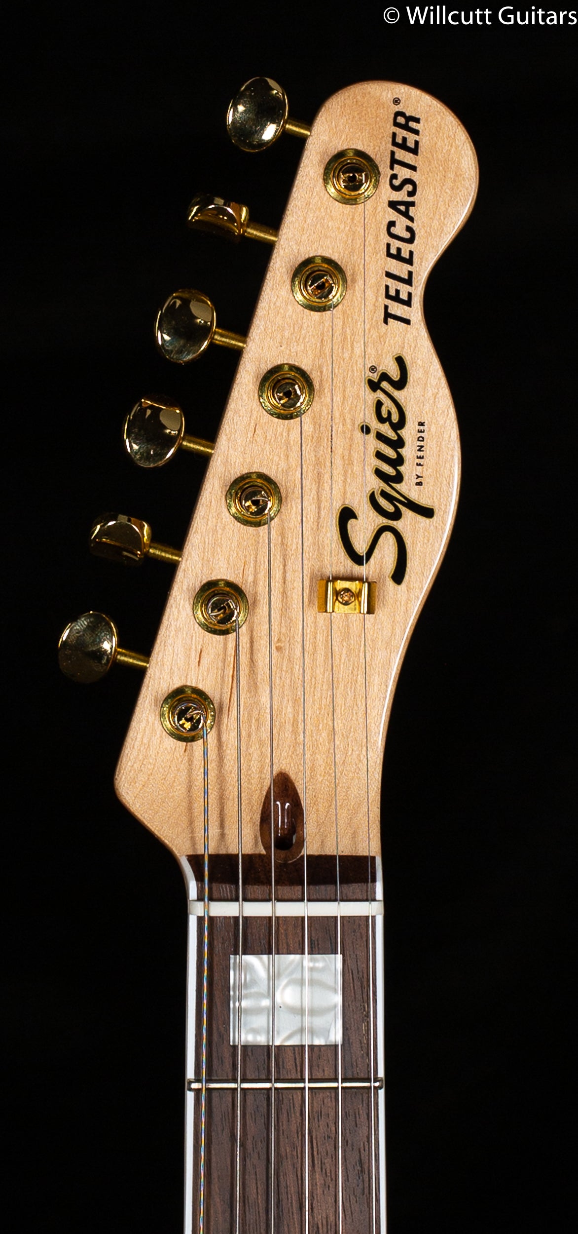 Squier 40th Anniversary Telecaster®, Gold Edition, Laurel Fingerboard, Gold Anodized Pickguard, Sherwood Green Metallic