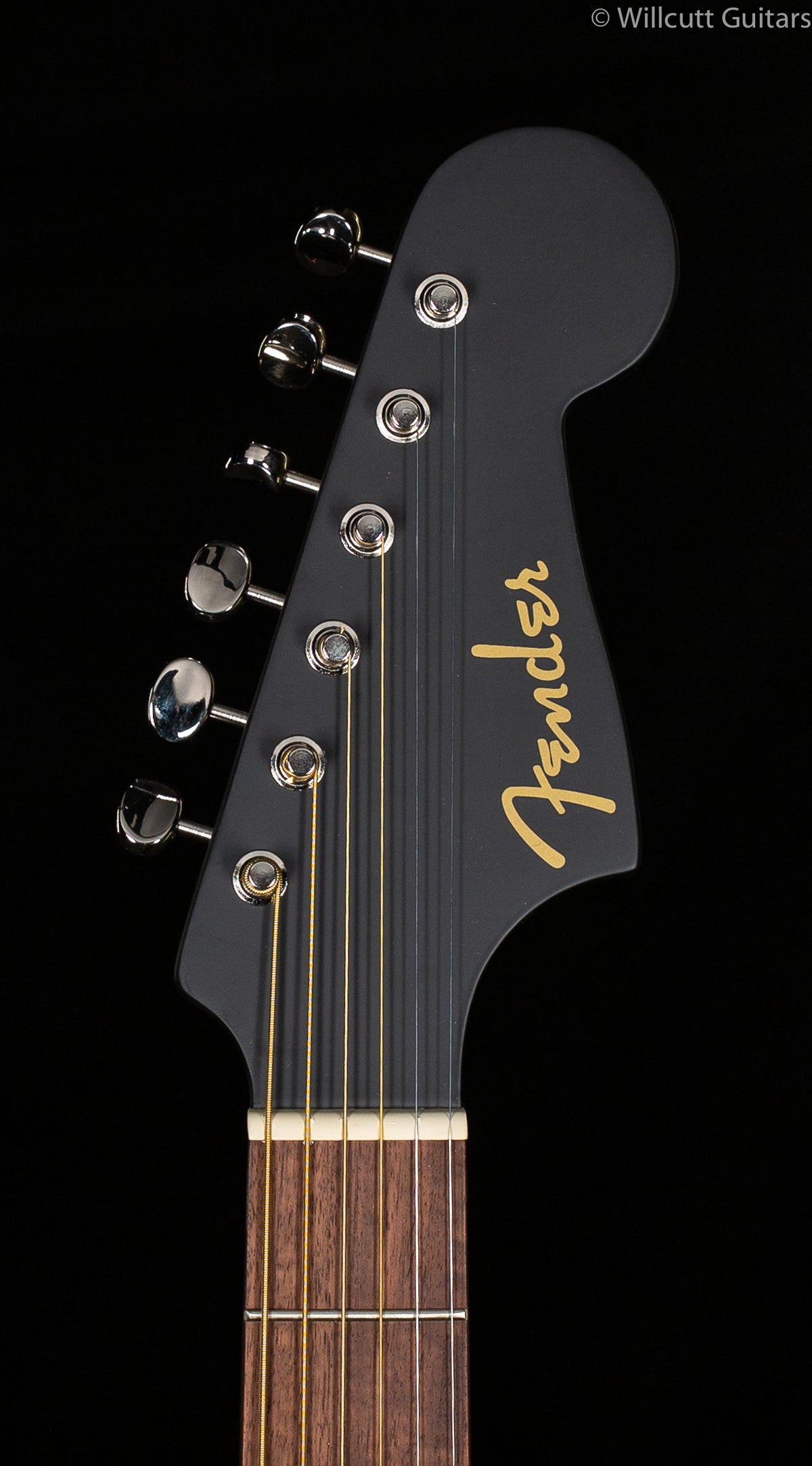 Fender Joe Strummer Campfire, Walnut Fingerboard, Matte Black