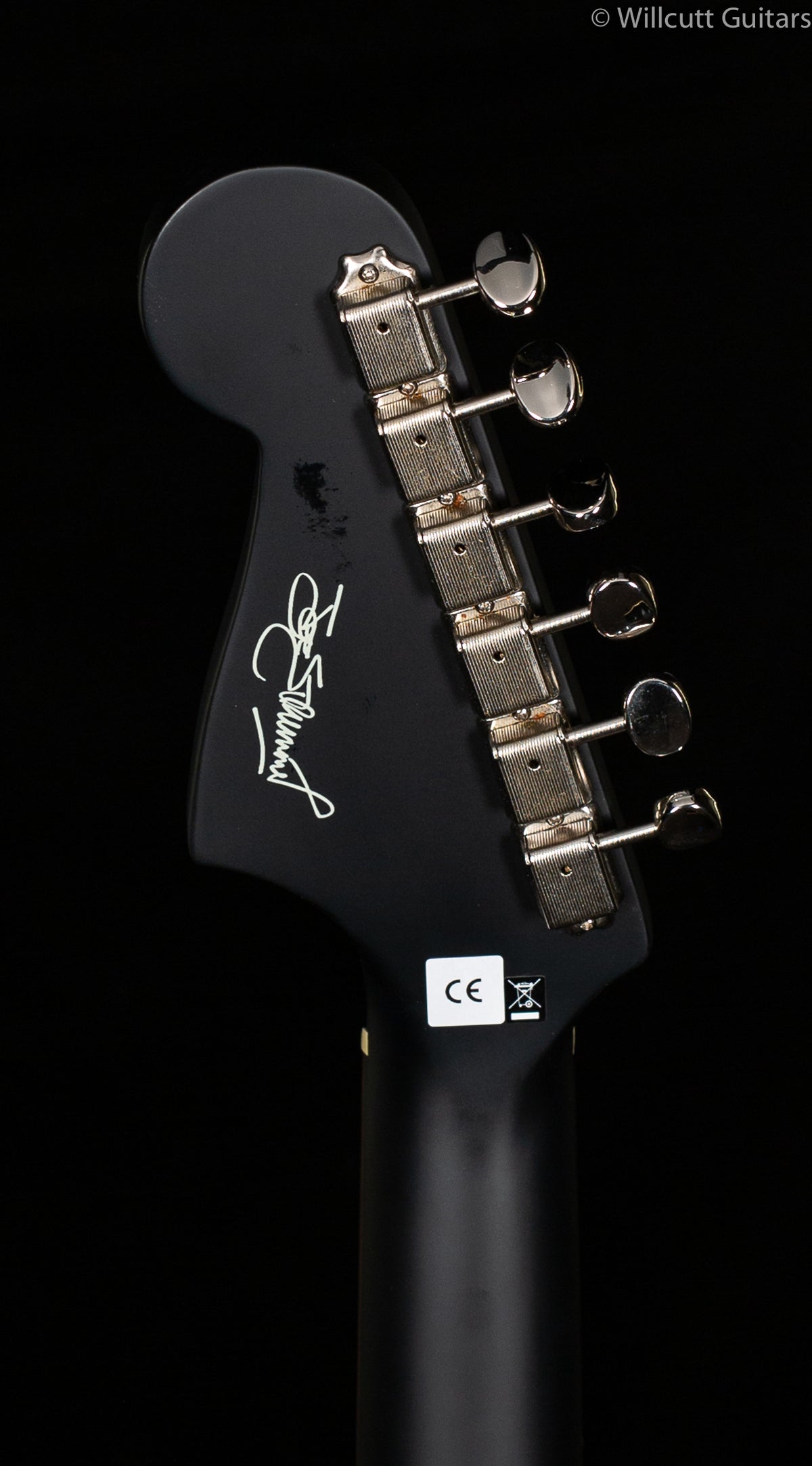 Fender Joe Strummer Campfire, Walnut Fingerboard, Matte Black