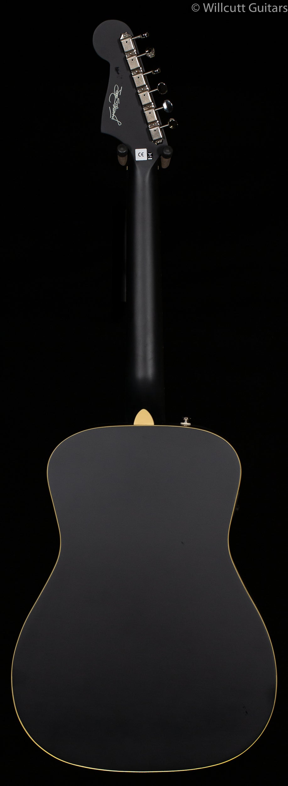 Fender Joe Strummer Campfire, Walnut Fingerboard, Matte Black