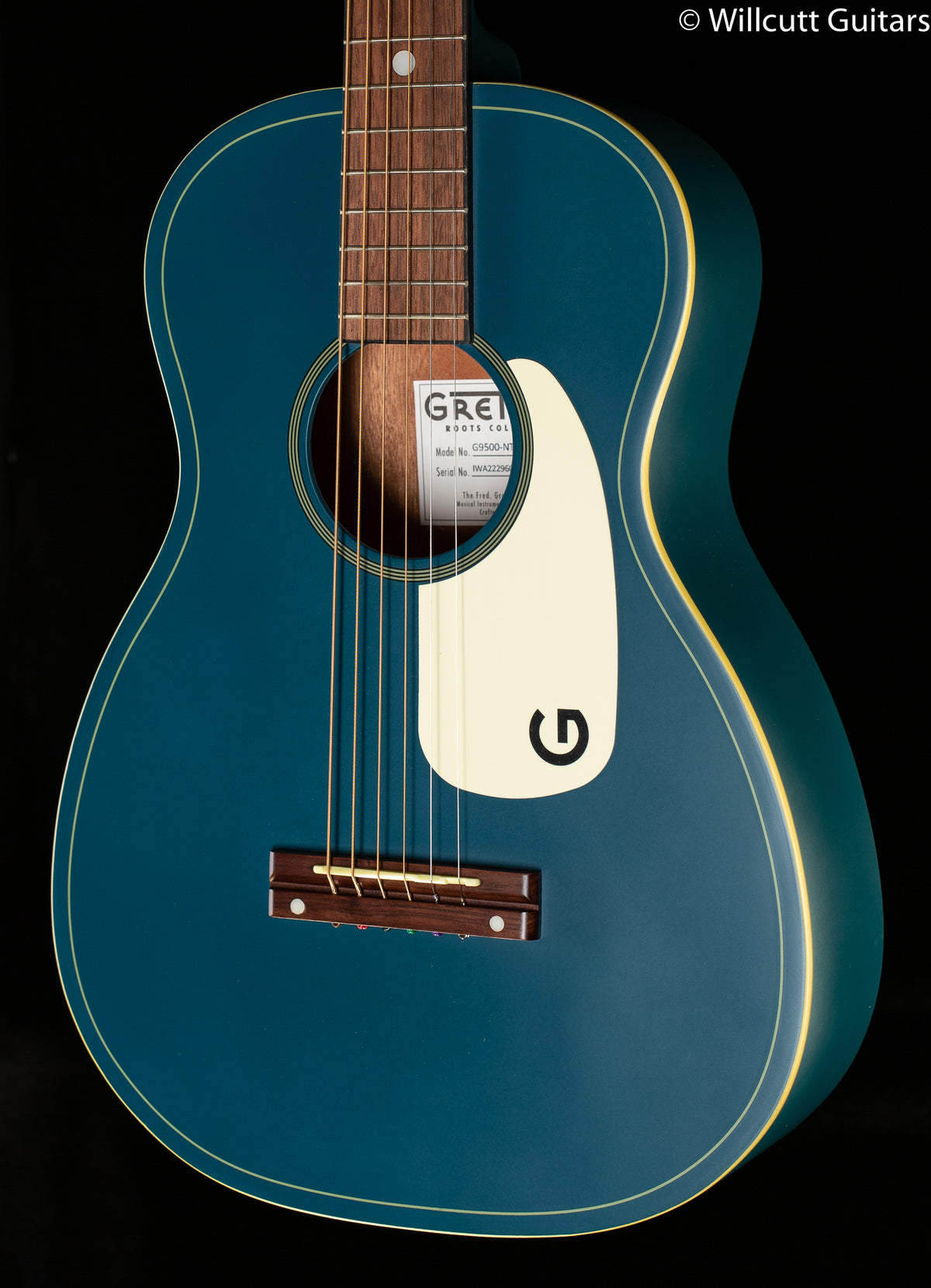 Gretsch G9500 Limited Edition Jim Dandy Black Walnut Fingerboard Nocturne Blue (601)