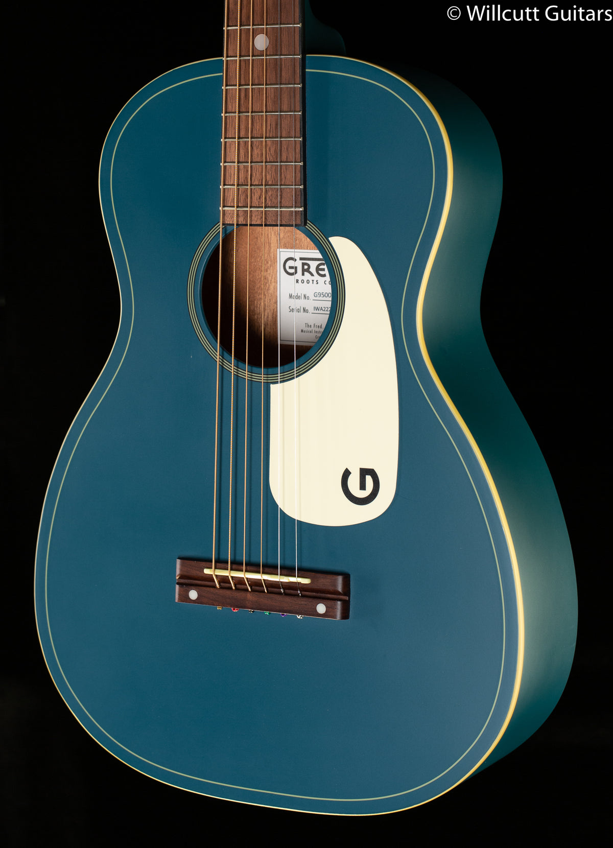 Gretsch G9500 Limited Edition Jim Dandy Black Walnut Fingerboard Nocturne Blue (678)