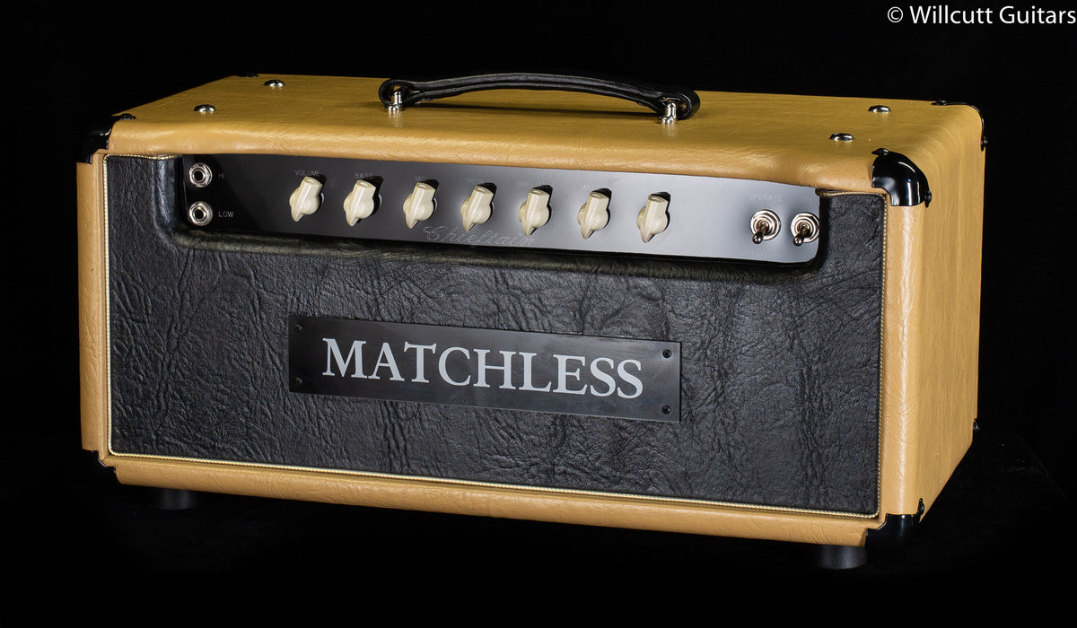 Matchless Chieftain 40 Watt Head w/Reverb, Elk/Gold