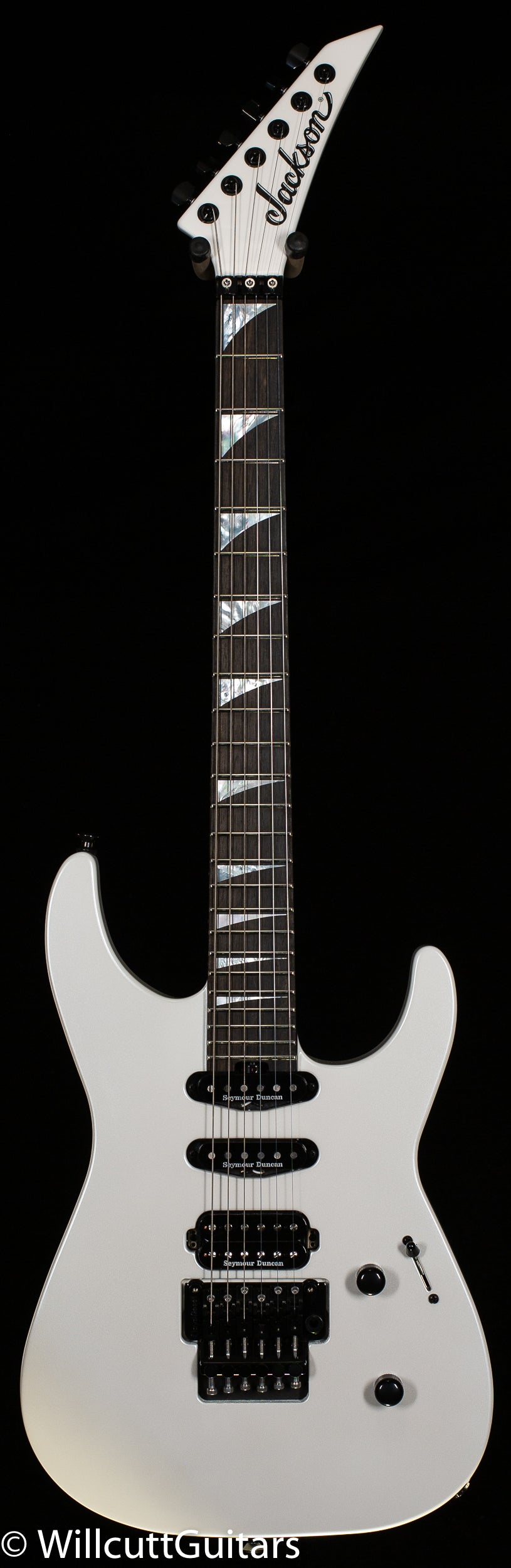 Jackson American Series Soloist SL3, Ebony Fingerboard, Platinum Pearl (416)