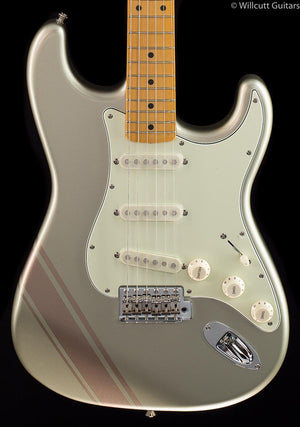 Fender FSR Traditional 50's Stratocaster Inca Silver with Shoreline Gold Stripes