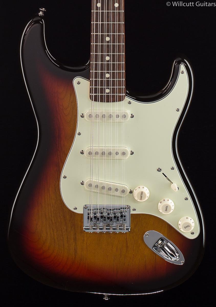 Fender FSR MIJ Traditional Stratocaster XII 3-Tone Sunburst