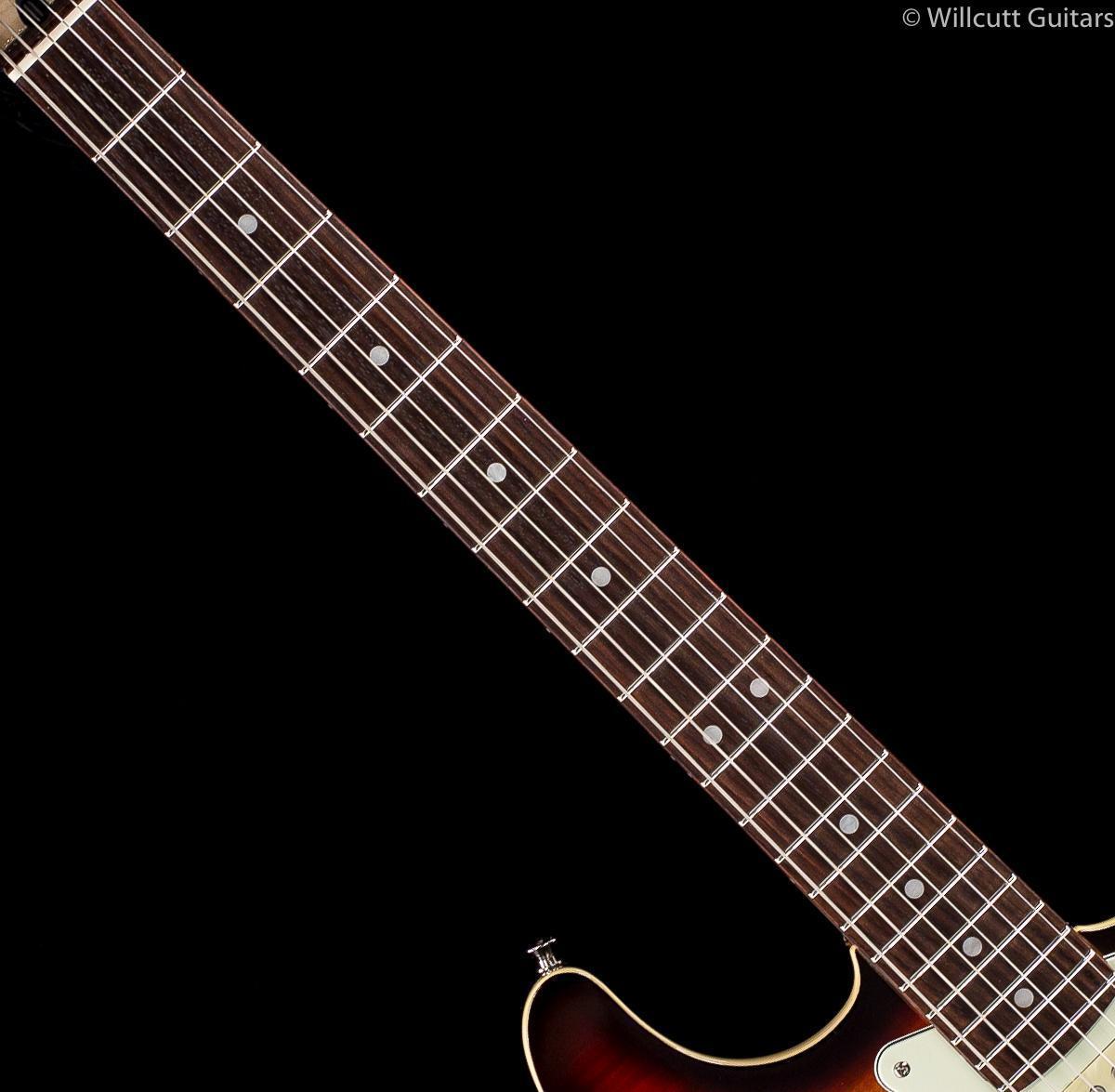 Fender Limited Edition Aerodyne Classic Strat Flame Maple Top 3 Color Sunburst