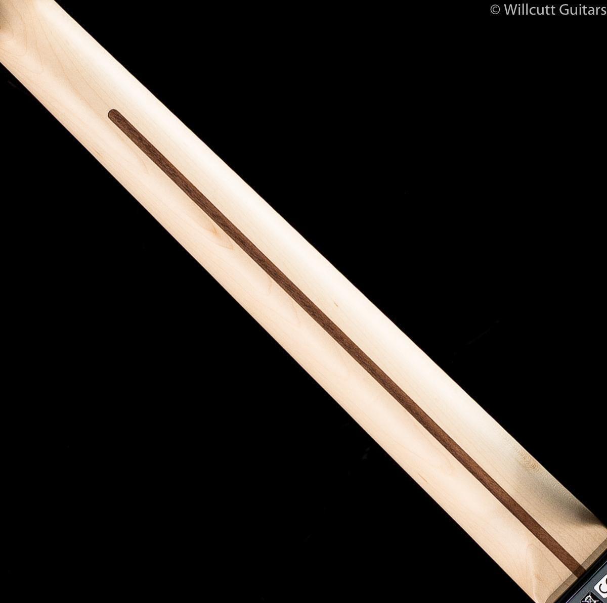 Fender LIMITED EDITION AERODYNE Classic Strat Flame Maple Top Crimson Red Trans