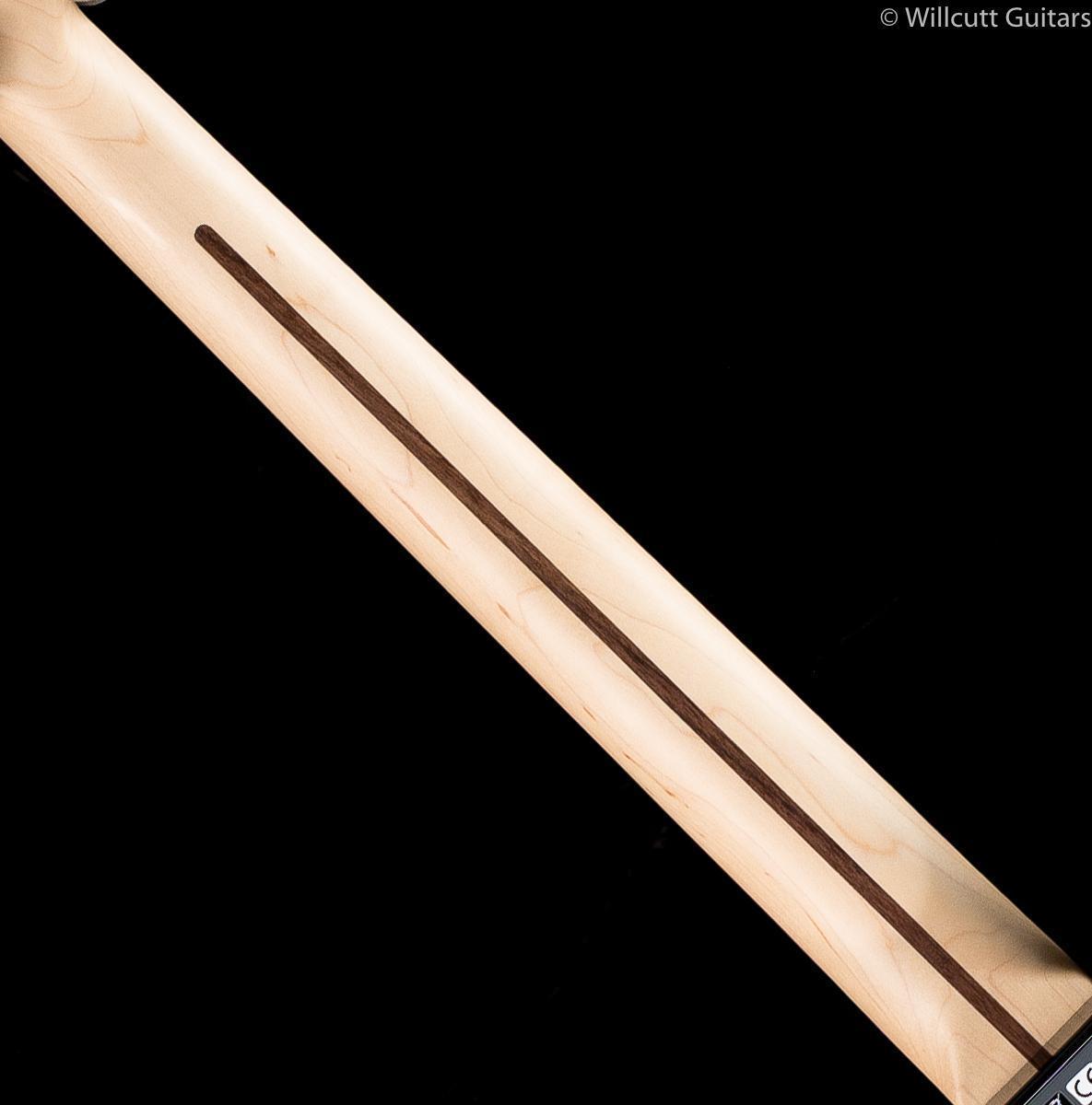 Fender LIMITED EDITION AERODYNE Classic Strat Flame Maple Top Crimson Red Trans