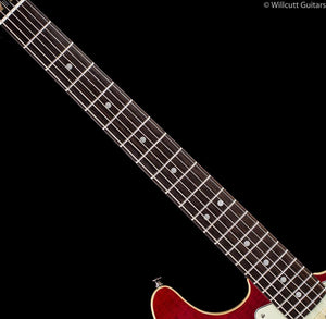 Fender LIMITED EDITION AERODYNE Classic Strat Flame Maple Top Crimson Red Trans