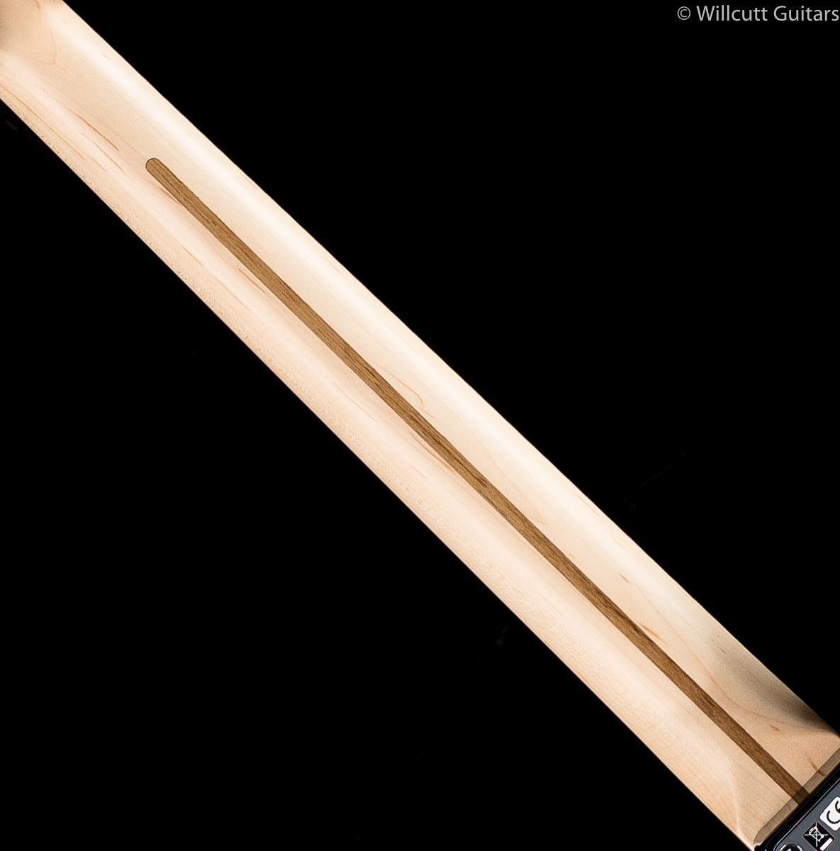 Fender LIMITED EDITION AERODYNE Classic Strat Flame Maple Top Crimson Red Trans