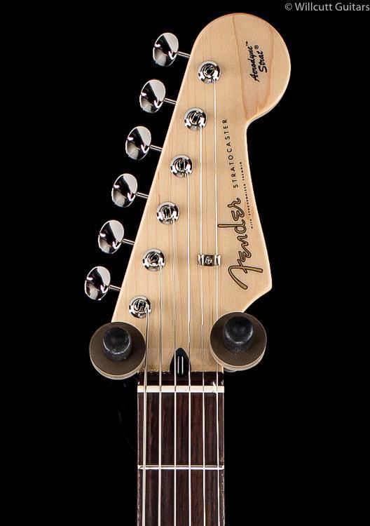 Fender LIMITED EDITION AERODYNE Classic Strat Flame Maple Top Crimson Red Trans