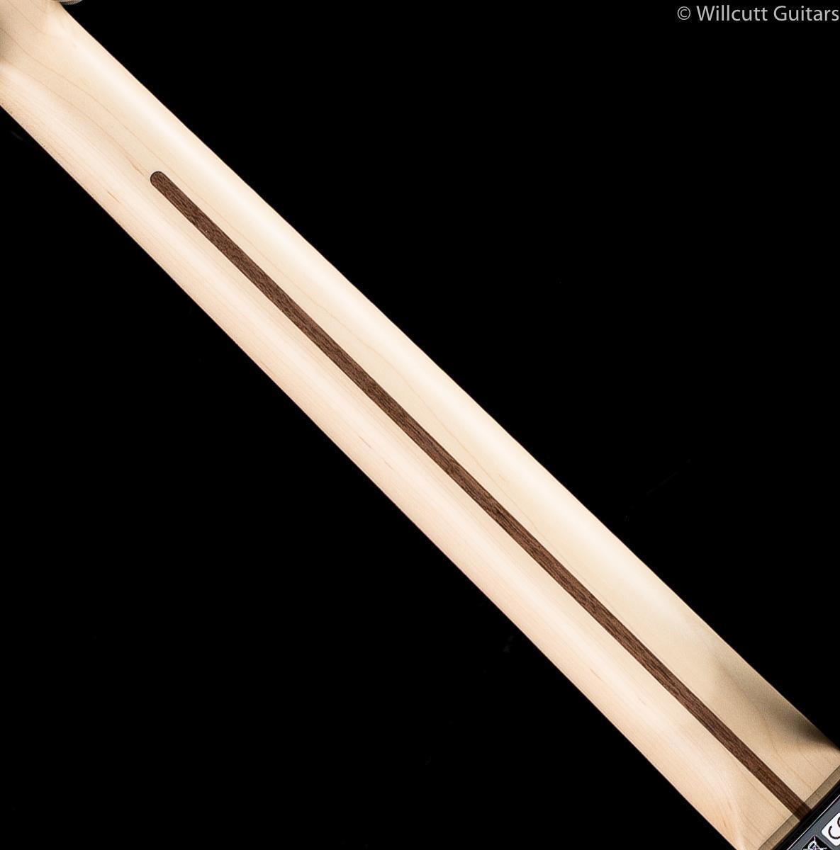 Fender LIMITED EDITION AERODYNE Classic Strat Flame Maple Top Crimson Red Trans