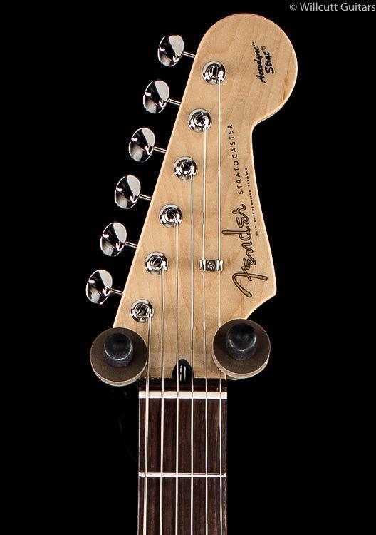 Fender LIMITED EDITION AERODYNE Classic Strat Flame Maple Top Crimson Red Trans