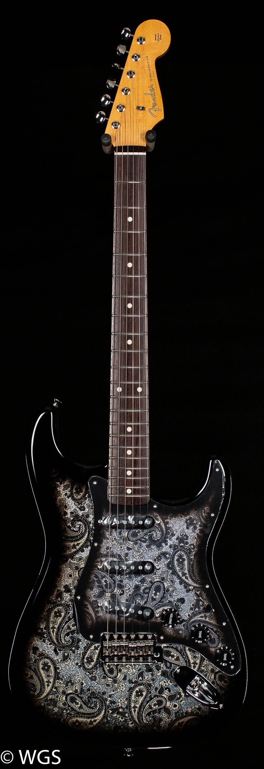 Fender Limited Black Paisley Stratocaster Electric Guitar