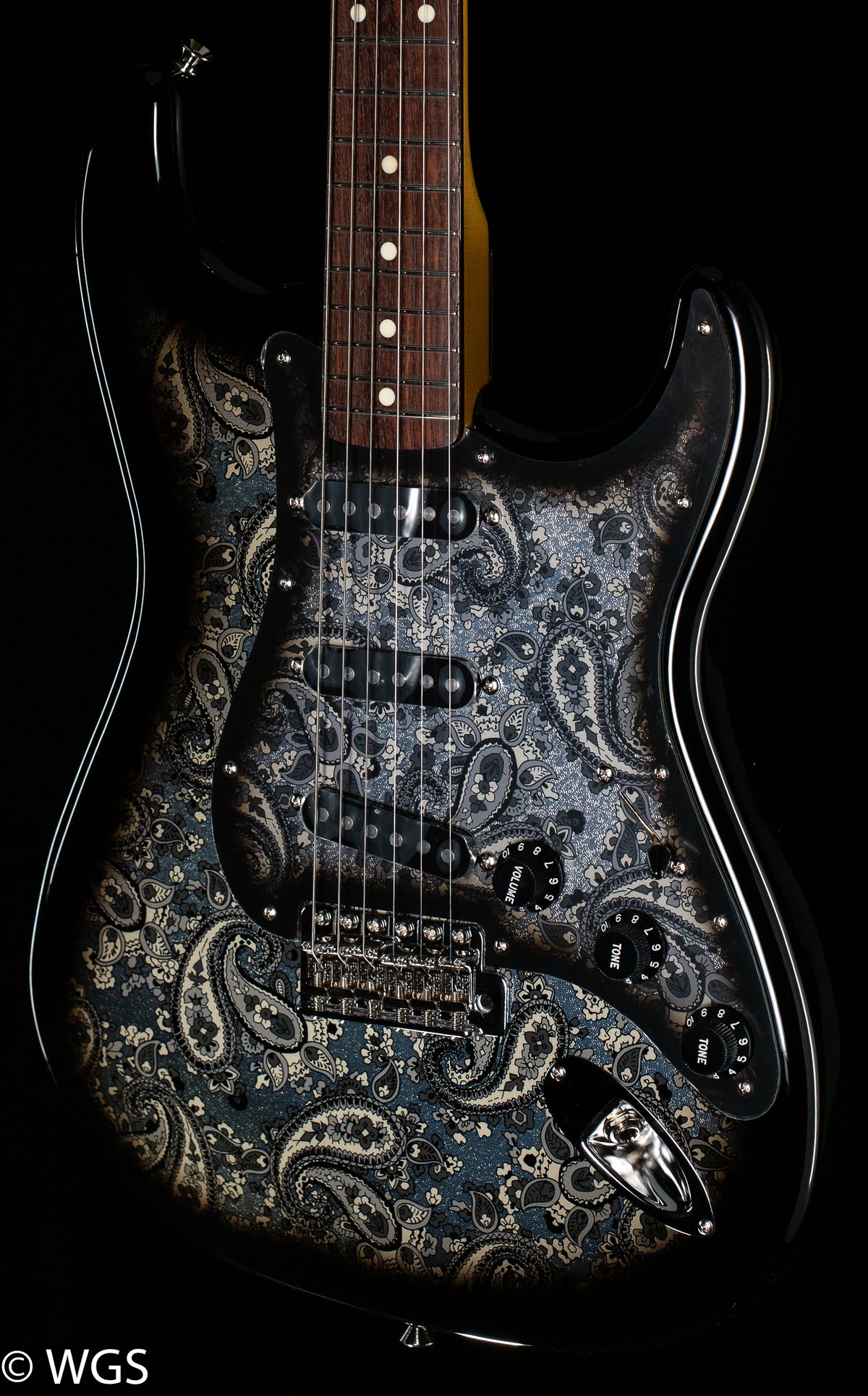 Fender Limited Edition Black Paisley Stratocaster
