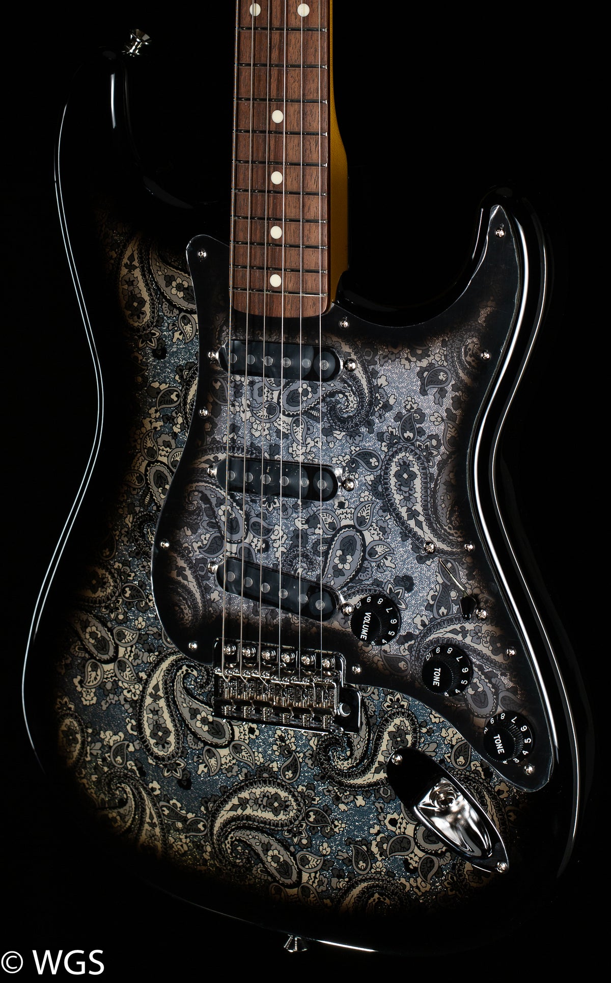 Fender Limited Edition Black Paisley Stratocaster