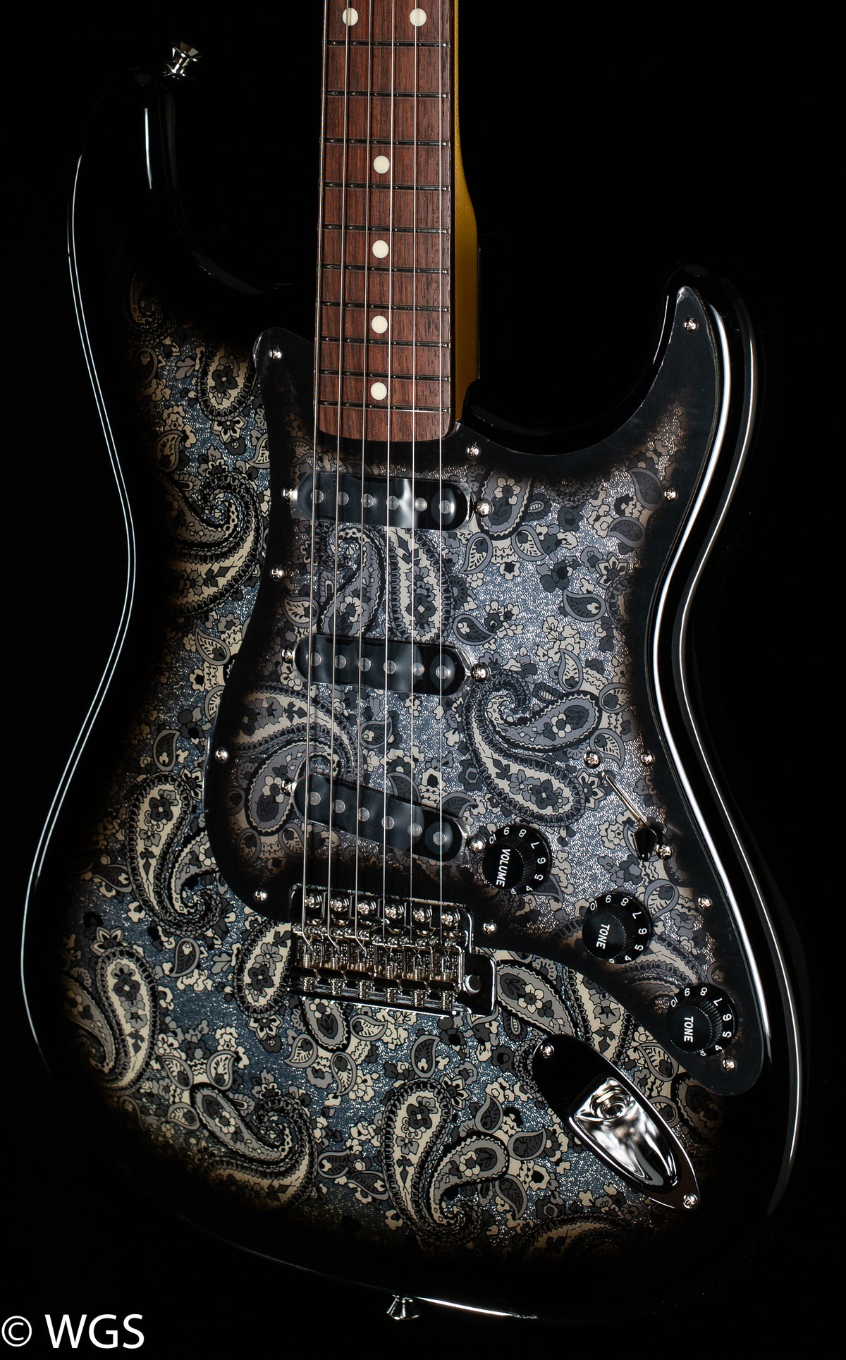 Fender Limited Edition Black Paisley Stratocaster