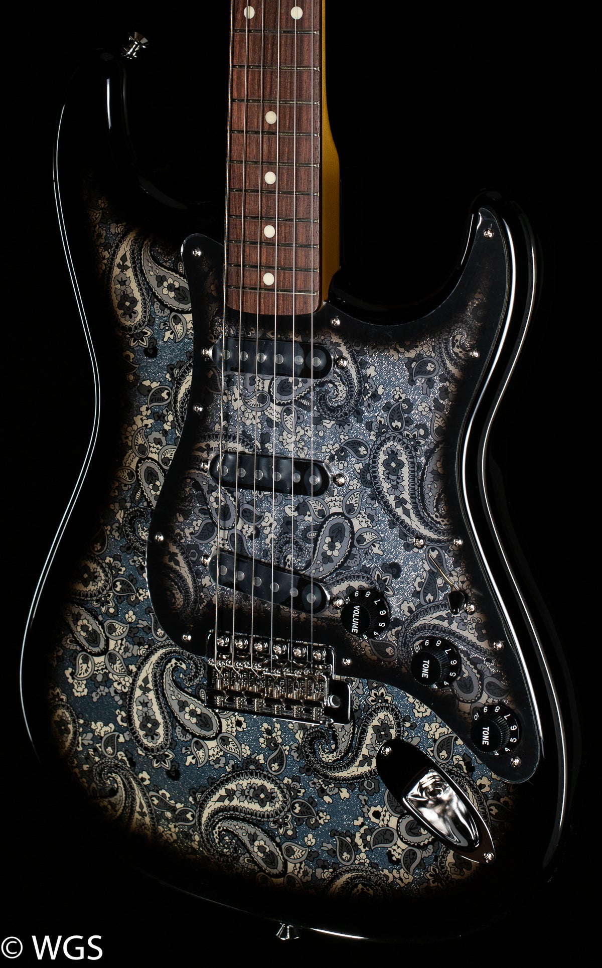 Fender Limited Edition Black Paisley Stratocaster