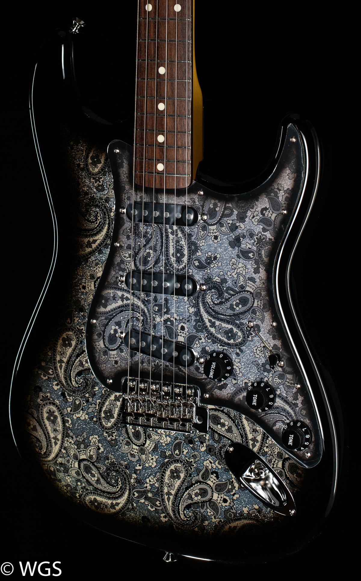 Fender Limited Edition Black Paisley Stratocaster