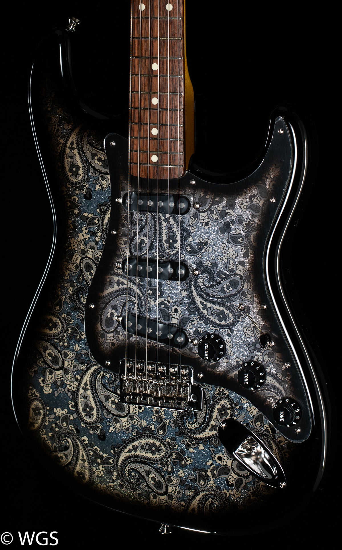 Fender Limited Edition Black Paisley Stratocaster