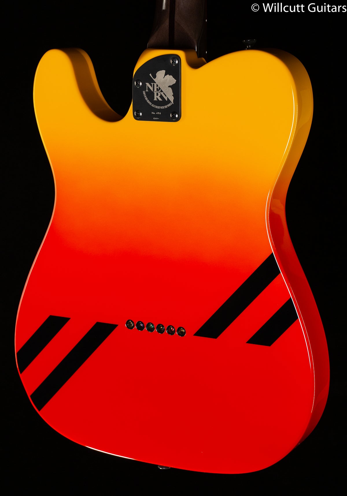 DEMO Fender Made in Japan 2020 Evangelion Asuka Telecaster Rosewood Fingerboard Asuka Red