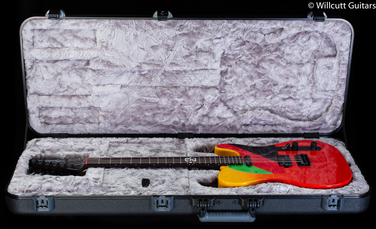 DEMO Fender Made in Japan 2020 Evangelion Asuka Telecaster Rosewood Fingerboard Asuka Red