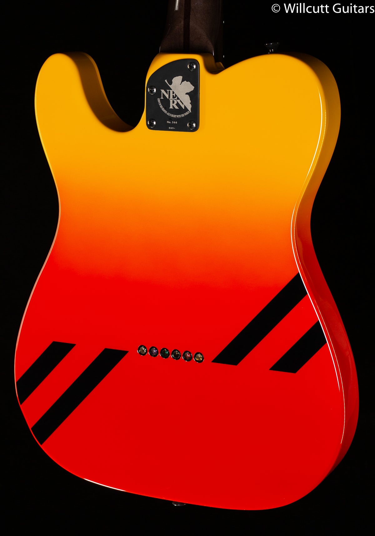 DEMO Fender Made in Japan 2020 Evangelion Asuka Telecaster Rosewood Fingerboard Asuka Red