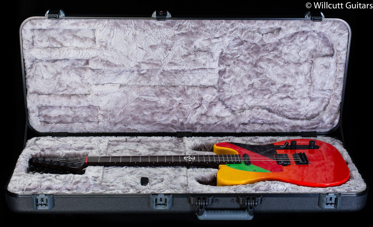 DEMO Fender Made in Japan 2020 Evangelion Asuka Telecaster Rosewood Fingerboard Asuka Red