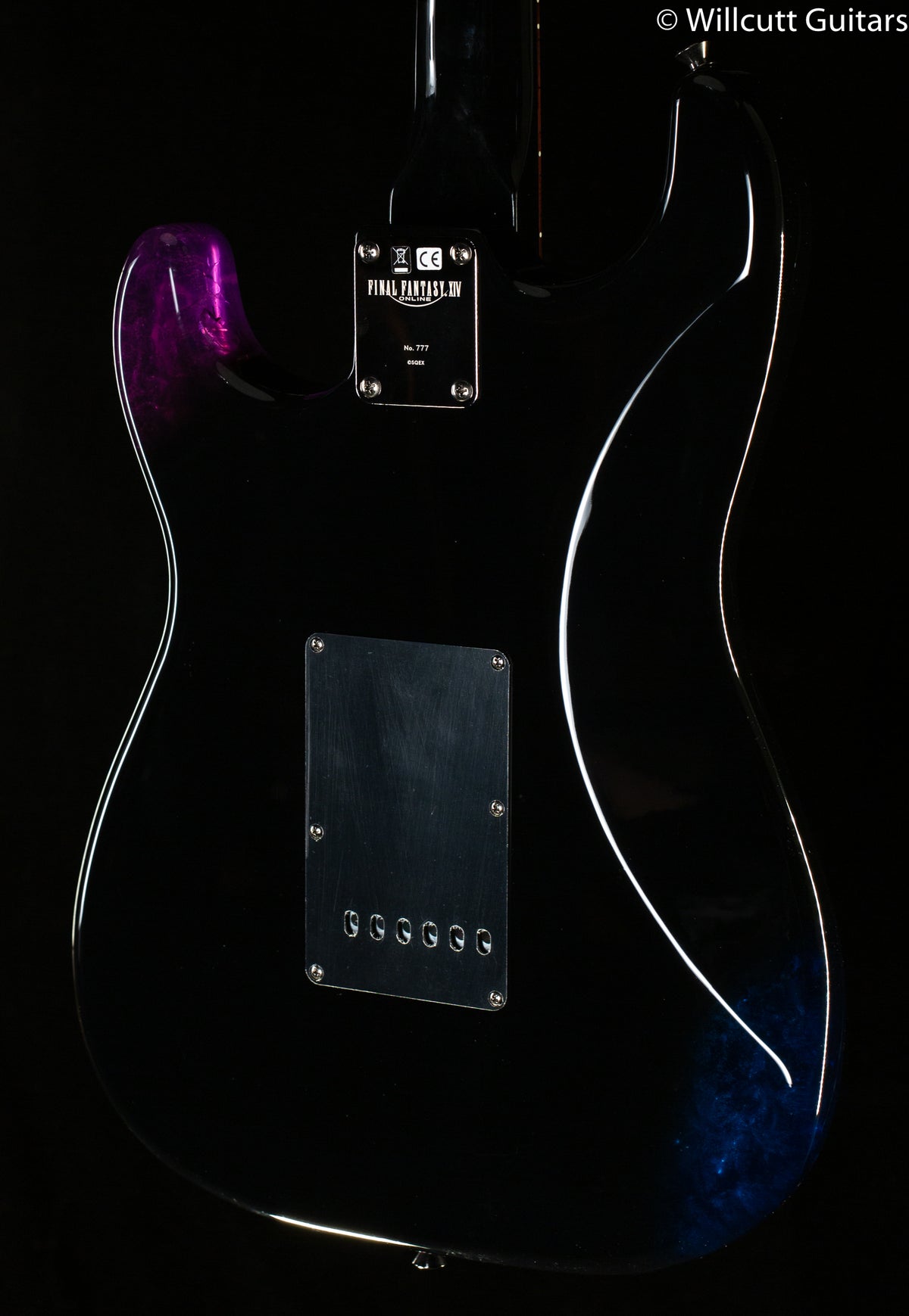 Fender MIJ Final Fantasy XIV Stratocaster Rosewood Fingerboard Black (283)