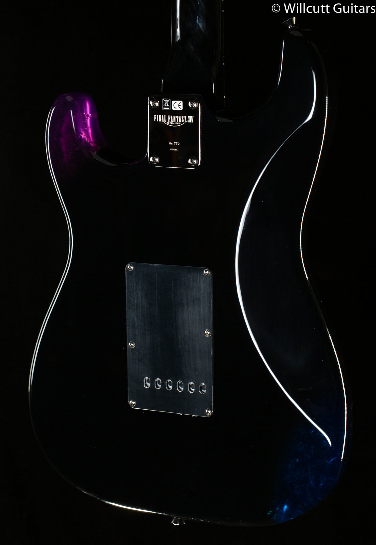 Fender MIJ Final Fantasy XIV Stratocaster Rosewood Fingerboard Black (373)