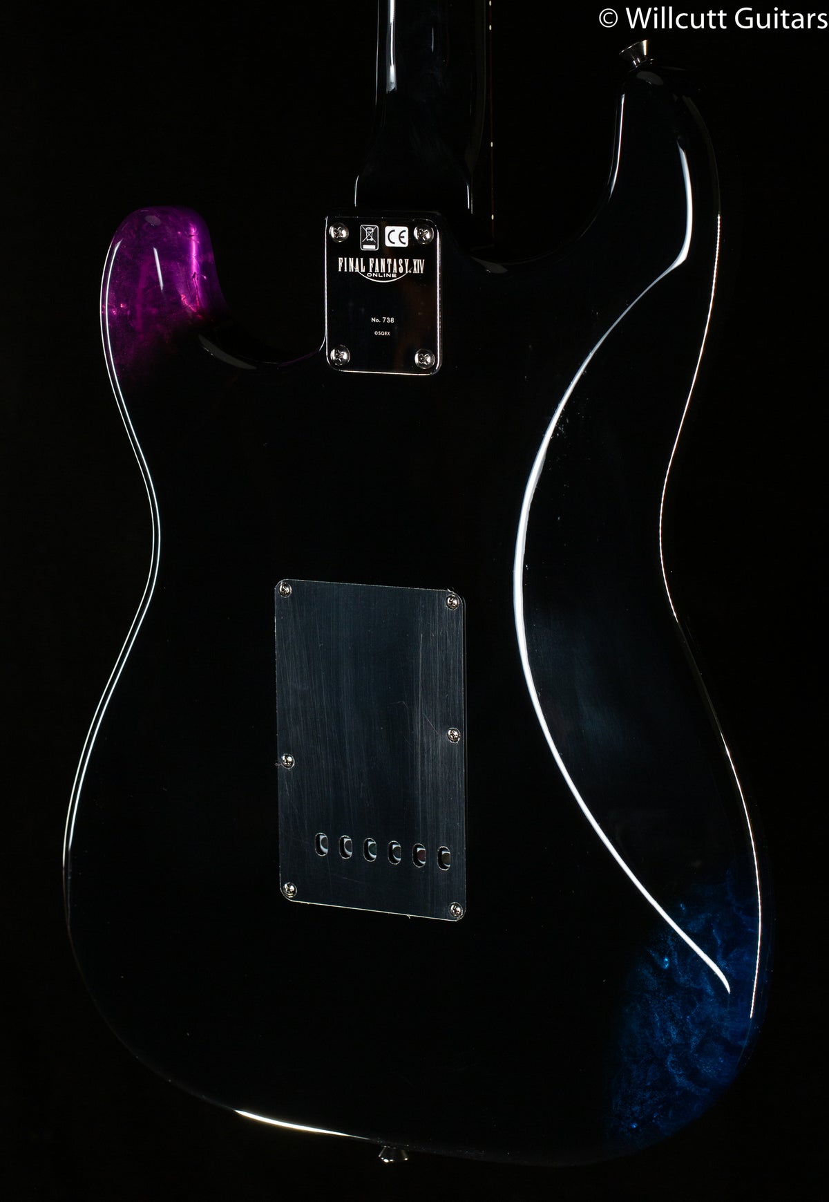 Fender MIJ Final Fantasy XIV Stratocaster Rosewood Fingerboard Black (300)