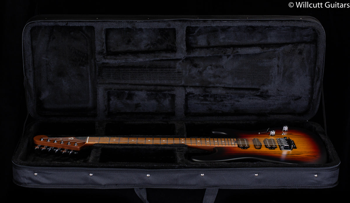 Charvel Guthrie Govan Signature MJ San Dimas SD24 CM Caramelized Maple Fingerboard 3-Tone Sunburst (761)