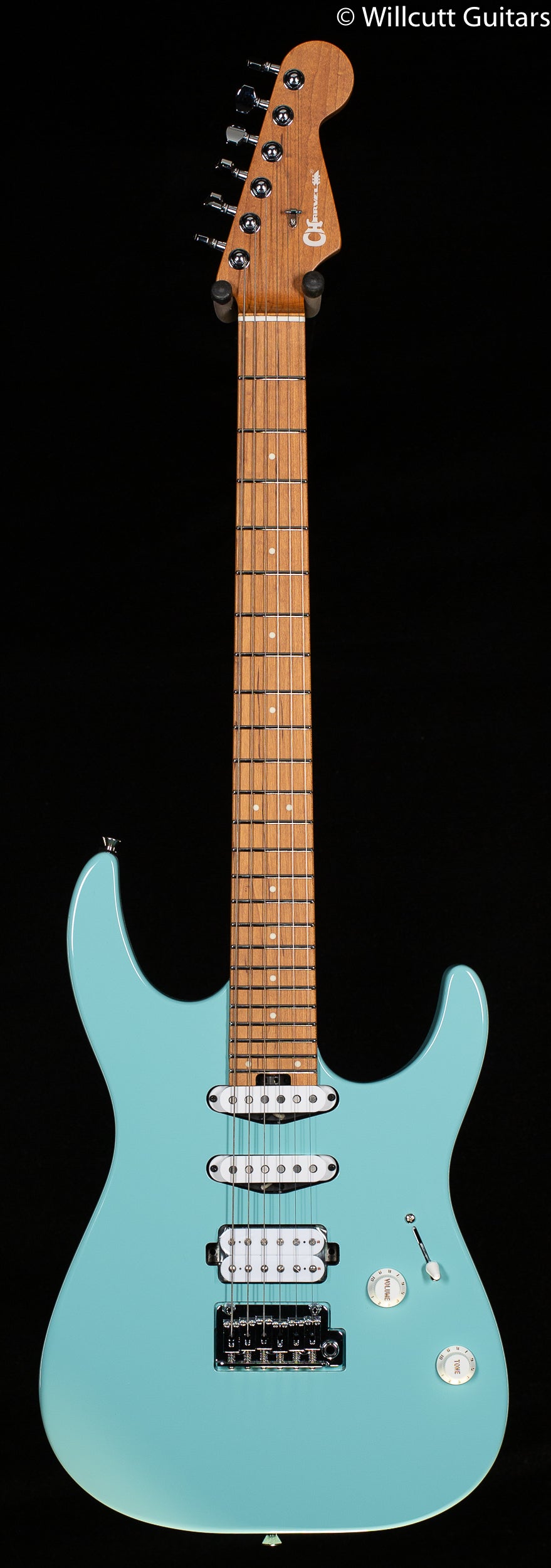 Charvel Rick Graham Signature MJ DK24 2PT CM, Caramelized Maple Fingerboard, Celeste