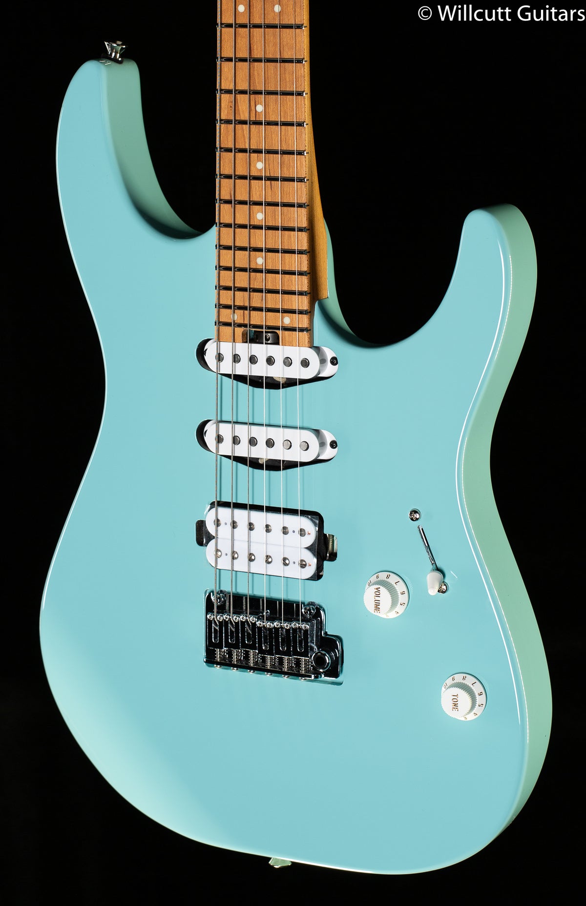 Charvel Rick Graham Signature MJ DK24 2PT CM, Caramelized Maple Fingerboard, Celeste